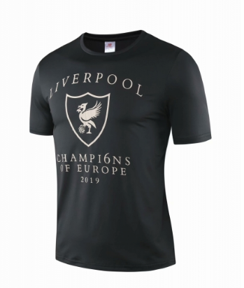 Camiseta de entrenamiento liverpool 2019-2020 negro